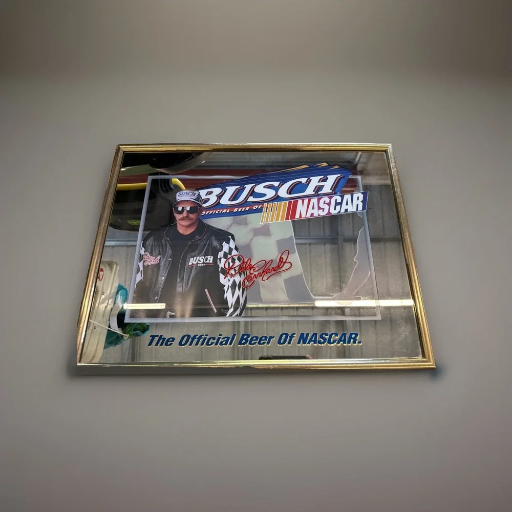 Dale Earnhardt, Sr. 1997 Anheuser-Busch Bush NASCAR Mirror 21